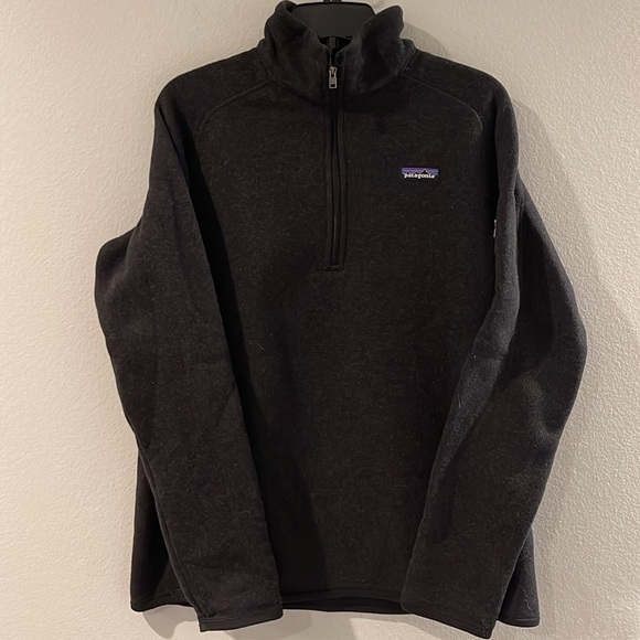 Patagonia Better Sweater (like new) 1/4-Zip Fleece in black - Picture 5 of 8